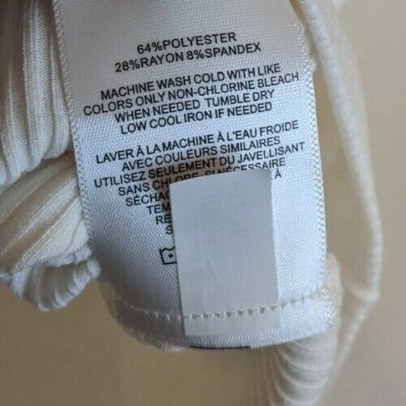 Express X Rocky Barnes Cropped Tank Top Square Neck Ribbed Large - Picture 6 of 8